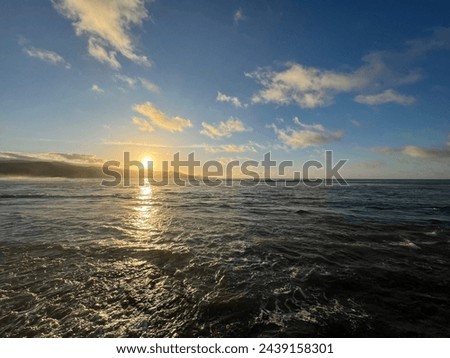 Sunset in Las Palmas de Gran Canaria Royalty-Free Stock Photo #2439158301