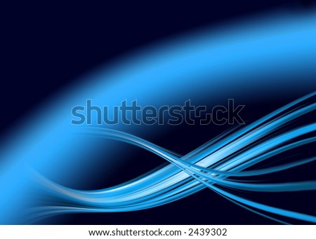 blue abstract composition