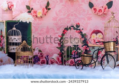 Background for baby photoshoot like baby props photoshoot and you can use this back ground to your babies photo