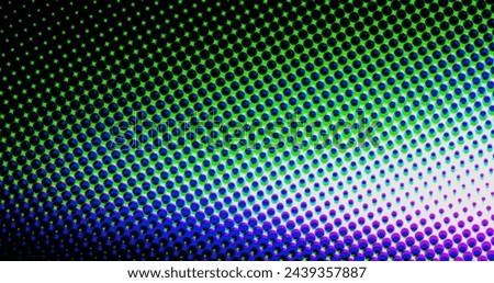 abstract light blue dots grid halftone wave futuristic twisted pattern with circle minimalism geometry texture on black background.