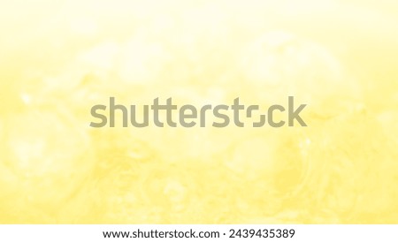 Abstract background with yellow bokeh. yellow water light bulbs. Abstract shine background