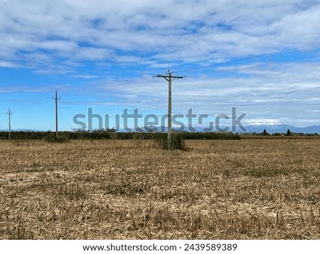 Farmland around L'Armentera in Catalunia Spain Royalty-Free Stock Photo #2439589389