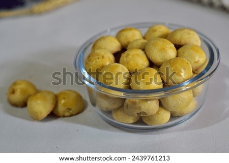 Nastar cookies or pineapple tarts, a popular Indonesian cake during Eid or holidays