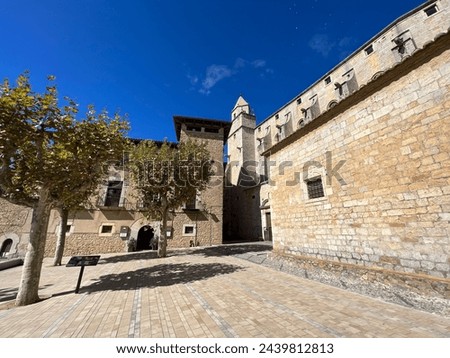 Old town of Torroella de Montgri in Catalunia Spain Royalty-Free Stock Photo #2439812813