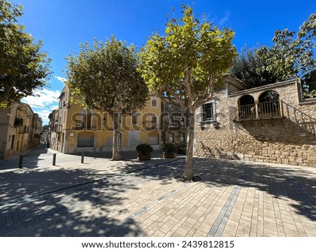 Old town of Torroella de Montgri in Catalunia Spain Royalty-Free Stock Photo #2439812815