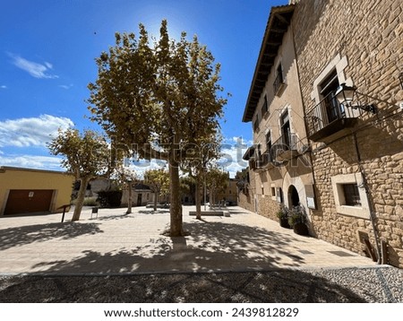 Old town of Torroella de Montgri in Catalunia Spain Royalty-Free Stock Photo #2439812829