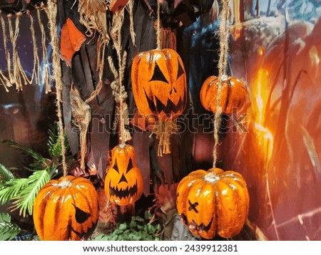 Beautiful and spooky halloween decoration