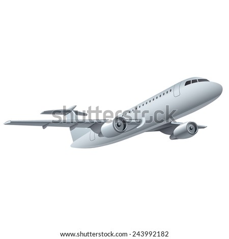 jet airplane Royalty-Free Stock Photo #243992182