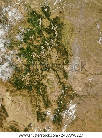 Fires in Colorado and New Mexico. Fires in Colorado and New Mexico. Elements of this image furnished by NASA.
