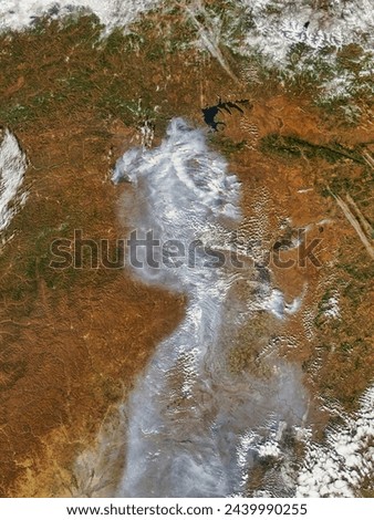 Fires and smoke in the Amur Region, Eastern Russia. Fires and smoke in the Amur Region, Eastern Russia. Elements of this image furnished by NASA.