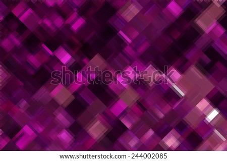 Bright abstract mosaic violet background with gloss