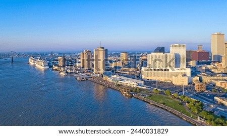 Aerial view of New Orleans