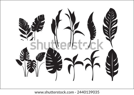 Summer palm leaf Silhouette art,
Nature-inspired decor,
Leaf silhouette,
Tropical vibes,
Botanical prints,
Palm leaf art,
Banana leaf design,
Wall decor,
Minimalist art,
Contemporary artwork,
