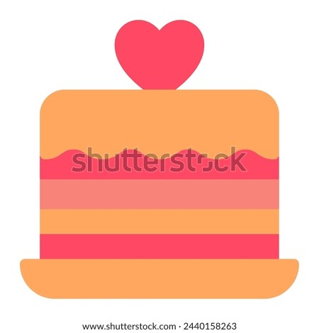 Cake Wedding icon illustration For web, app, infographic, etc