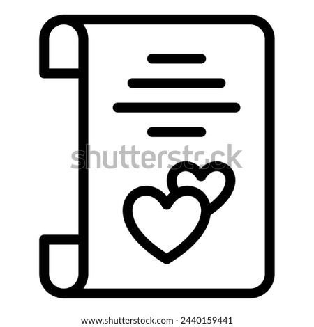 Vows Wedding icon illustration For web, app, infographic, etc Royalty-Free Stock Photo #2440159441