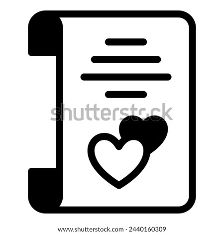 Vows Wedding icon illustration For web, app, infographic, etc Royalty-Free Stock Photo #2440160309