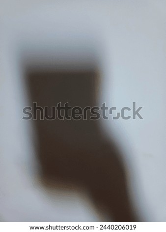 Black Shadow picture on wall