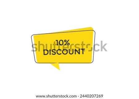 new website 10% discount, click button learn stay stay tuned, level, sign, speech, bubble  banner