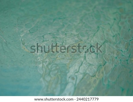Beautiful fluid art natural luxury painting. Marbleized effect. Royalty-Free Stock Photo #2440217779
