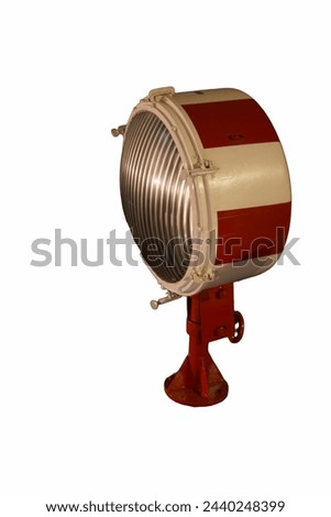 lamp vintage airport searchlight military lighting