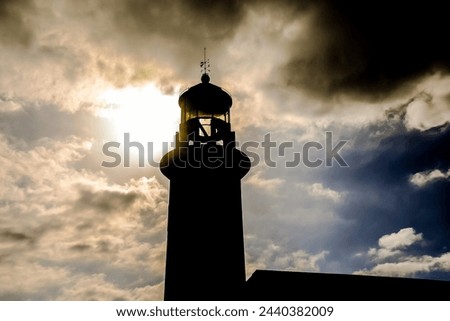 Photo Picture of the Classic Lighthouse in Fuencaliente La Palma Canary Islands