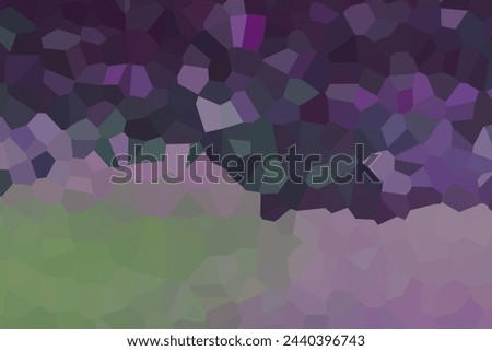 abstract mosaic light purple gradient polygon layout grid geometric vintage elegant texture on dark gray background.