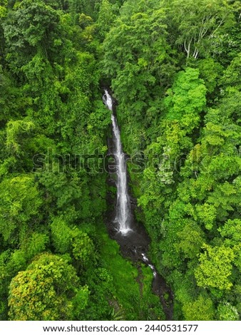 Aerial Drone Photos of Bali Waterfalls
