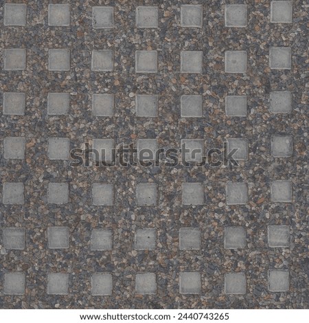 Cobble Stone Floor Texture Wall pattern flooring paper wallpaper material for cgi Pavement