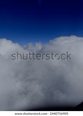 cloudy weather picture taken from the sky