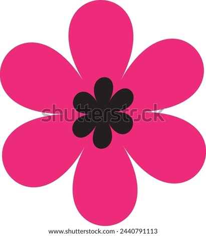 this is a flower icon vector eps