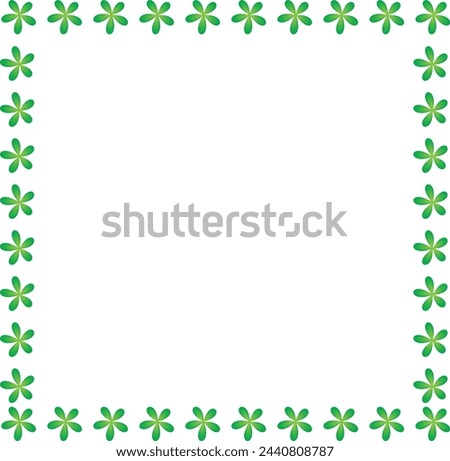 Saint Patrick's Day Green Clover Clip Art.