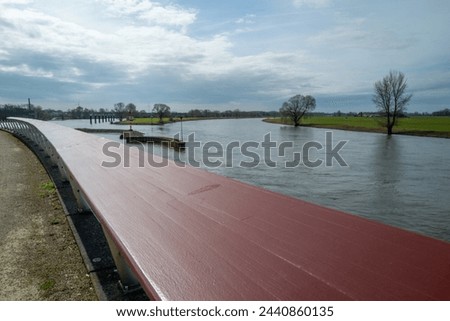 river Ijssel in Doesburg Netherlands Royalty-Free Stock Photo #2440860135