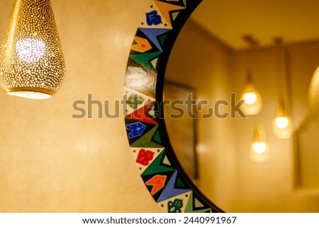 Designs and patterns in some Moroccan hotels and hostels