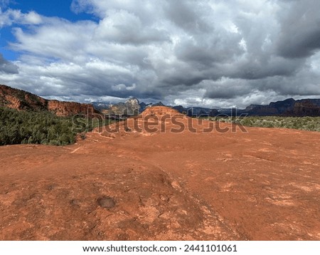 Red rocks desert in Sedona, Arizona