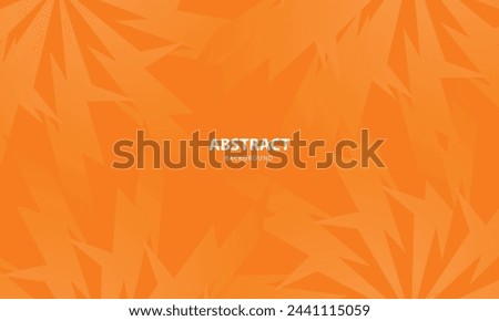 creative shape element line abstract orange background for card business or banner design