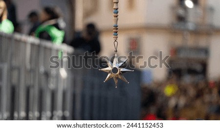 star of the Sartiglia - The steel star, one of the main symbols of the Sartiglia of Oristano
