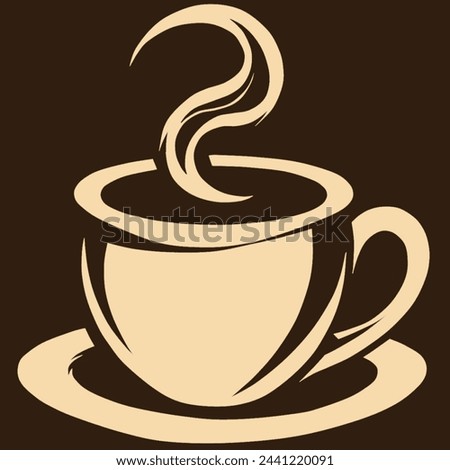 Coffee cup Style vektor design 