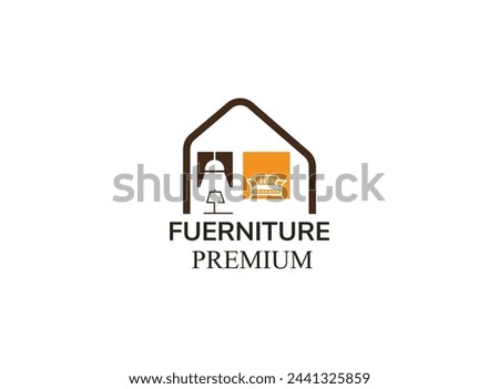 furniture interior simple home business homeware logo