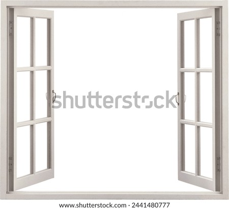 Window wooden window simple later picture synthesis decoration png free design element graphic design PS material indoor and outdoor
