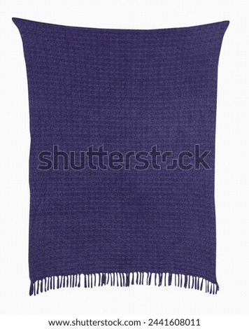 Stone wash woven Throw blanket with high resolution
