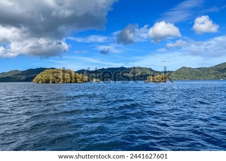 Lembeh strait, North Sulawesi, Indonesia. Royalty-Free Stock Photo #2441627601