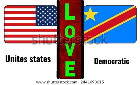 United States Love Democratic Republic: Symbolic Representation of American Affection and Support for Democracy in the Democratic Republic