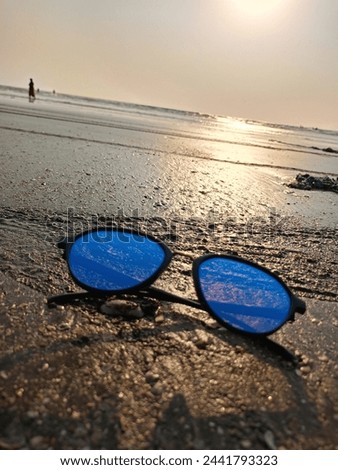 sunglasses Vision Concept Sunset Pictures, Images and Stock Photo

