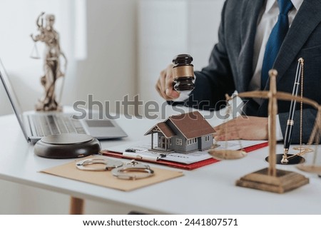 home insurance, Law and justice concept