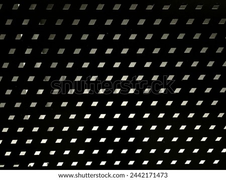Grid background with holesGrid background with black holes