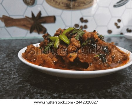 tasty homemade delicious mutton pic
