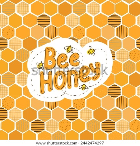 Premium Quality Delicious Elegant Colorful Bee Honey Watercolor Floral Square Pillow 