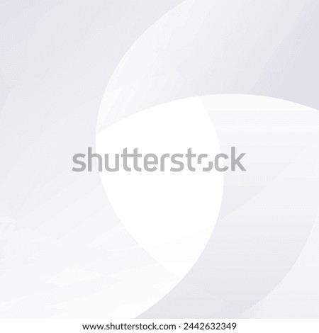White Background Abstract Geometric Vector Illustration. 
