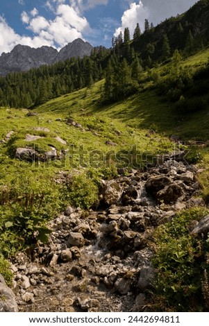 Mountains, hiking, Alps, Karwendel, landscape, nature, wallpaper