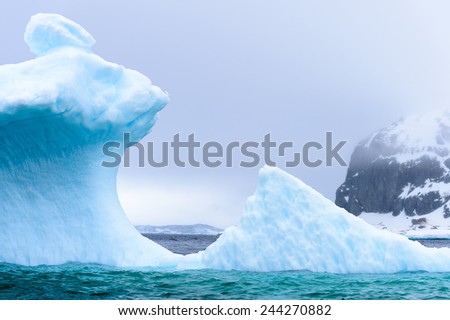 Glacier in Antarctica